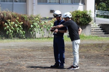 ドローン合同訓練