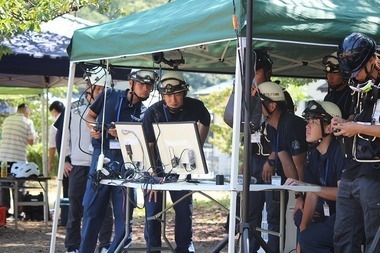 ドローン合同訓練