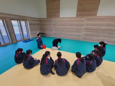 身延中学校救急法１