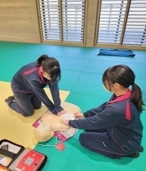 身延中学校救急法